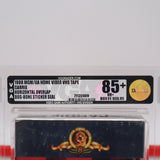 CARRIE - VGA GRADED 85+ NM+ GOLD! NEW & Factory Sealed with Authentic H-Overlap Seam! (VHS)