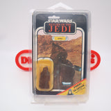 JAWA - 65 BACK - NEW Authentic & Factory Sealed + STAR CASE! (MOC Vintage Star Wars Figure)