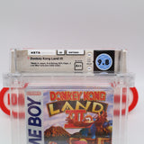 DONKEY KONG LAND III 3 - WATA GRADED 9.8 A++ UNCIRCULATED! NEW & Factory Sealed with Authentic H-Seam! (Game Boy Original)