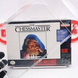 THE CHESSMASTER / CHESS MASTER - NEW & Factory Sealed with Authentic V-Seam! (SNES Super Nintendo)