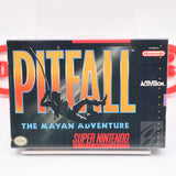 PITFALL: THE MAYAN ADVENTURE - NEW & Sealed! (SNES Super Nintendo)