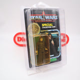 THE EMPEROR WITH COIN - POTF 92 BACK - NEW Authentic & Factory Sealed + STAR CASE! (MOC Vintage Star Wars Figure)