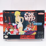 COOL WORLD - NEW & Factory Sealed with Authentic V-Seam! (SNES Super Nintendo)