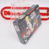 COOL WORLD - NEW & Factory Sealed with Authentic V-Seam! (SNES Super Nintendo)