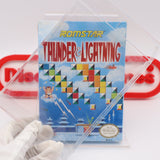 THUNDER & AND LIGHTNING - NEW & Factory Sealed with Authentic H-Seam! (NES Nintendo)