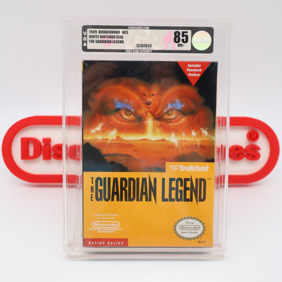 #283 - THE GUARDIAN LEGEND - VGA GRADED 85 NM+ (NES Nintendo) - THE DISCOUNTGAMES COLLECTION