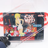 COOL WORLD - NEW & Factory Sealed with Authentic V-Seam! (SNES Super Nintendo)