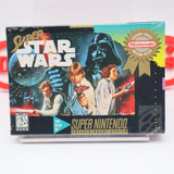 SUPER STAR WARS - NEW & Factory Sealed with Authentic V-Seam! (SNES Super Nintendo)
