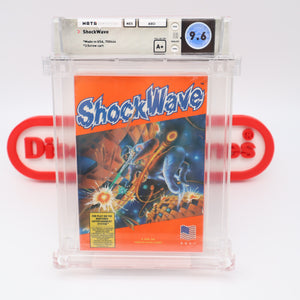 #591 - SHOCKWAVE / SHOCK WAVE - WATA GRADED 9.6 A+ (NES Nintendo) - THE DISCOUNTGAMES COLLECTION