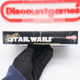 SUPER STAR WARS - NEW & Factory Sealed with Authentic V-Seam! (SNES Super Nintendo)