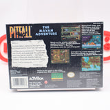 PITFALL: THE MAYAN ADVENTURE - NEW & Factory Sealed with Authentic 3-Sided Seam! (SNES Super Nintendo)