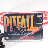 PITFALL: THE MAYAN ADVENTURE - NEW & Factory Sealed with Authentic 3-Sided Seam! (SNES Super Nintendo)