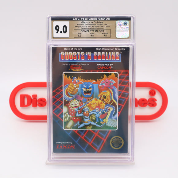 #266b - GHOSTS 'N GOBLINS (No Rev-A, Round SOQ, No 