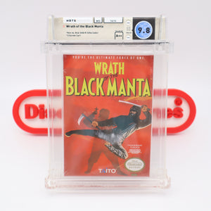 #771 - WRATH OF THE BLACK MANTA - WATA GRADED 9.8 A++ (NES Nintendo) - THE DISCOUNTGAMES COLLECTION