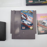 SUPER CARS - COMPLETE with MINT MANUAL! Cleaned & Tested! (NES Nintendo) + Case