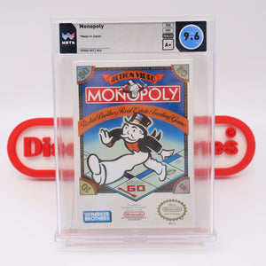 #452 - MONOPOLY - WATA GRADED 9.6 A+ (NES Nintendo) - THE DISCOUNTGAMES COLLECTION