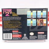 TETRIS 2 II - NEW & Factory Sealed with Authentic V-Seam! (SNES Super Nintendo)