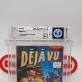 DEJA VU - WATA GRADED 9.0 B+! NEW & Factory Sealed with Authentic H-Seam! (NES Nintendo)