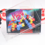 TETRIS 2 II - NEW & Factory Sealed with Authentic V-Seam! (SNES Super Nintendo)