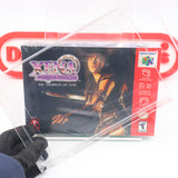XENA WARRIOR PRINCESS: THE TALISMAN OF FATE - NEW & Factory Sealed with Authentic V-Seam! (N64 Nintendo 64)