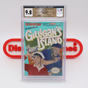 #262- Gilligan's Island, The Adventures of - CGC GRADED 9.8 A++ (NES Nintendo) - THE DISCOUNTGAMES COLLECTION