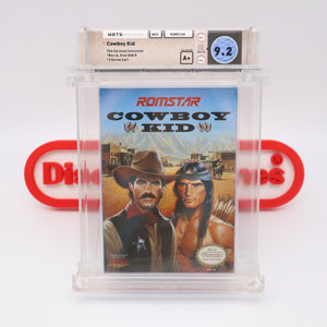 #156 - COWBOY KID - WATA GRADED 9.2 A+ (NES Nintendo) - THE DISCOUNTGAMES COLLECTION