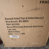 HUGE MARVEL MILESTONE RAGNAROK HULK GLADIATOR STATUE! Brand New and Never Displayed! With Original Shipping Box!