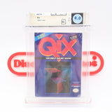 #524 - QIX - WATA GRADED 8.0 B+ (NES Nintendo) - THE DISCOUNTGAMES COLLECTION