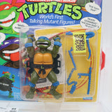 TALKIN' LEONARDO - 1991 PLAYMATES - CAS GRADED 85 NEW Authentic & Factory Sealed! (Vintage TMNT Figure)