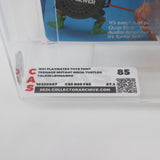 TALKIN' LEONARDO - 1991 PLAYMATES - CAS GRADED 85 NEW Authentic & Factory Sealed! (Vintage TMNT Figure)