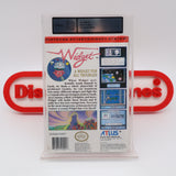 #757 - WIDGET -  PLAYER1GRADING GRADED 77 (NES Nintendo) - THE DISCOUNTGAMES COLLECTION