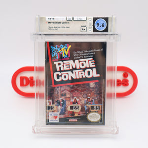 #460 - MTV REMOTE CONTROL - WATA GRADED 9.6 A+ (NES Nintendo) - THE DISCOUNTGAMES COLLECTION
