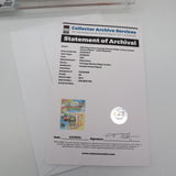 TALKIN' RAPHAEL - 1991 PLAYMATES - CAS GRADED 85 NEW Authentic & Factory Sealed! (Vintage TMNT Figure)