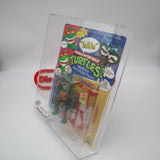 TALKIN' RAPHAEL - 1991 PLAYMATES - CAS GRADED 85 NEW Authentic & Factory Sealed! (Vintage TMNT Figure)