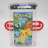 POKEMON: POKE-FRIENDS - IGS GRADED 8 BOX & 9 SEAL! NEW & Factory Sealed with Authentic H-Overlap Seam! (VHS)