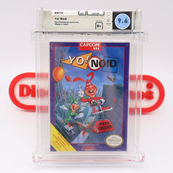 #781 - YO! NOID - WATA GRADED 9.6 B+ (NES Nintendo) - THE DISCOUNTGAMES COLLECTION