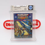 #086 - BIONIC COMMANDO - WATA GRADED 9.4 A (NES Nintendo) - THE DISCOUNTGAMES COLLECTION