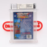 #086 - BIONIC COMMANDO - WATA GRADED 9.4 A (NES Nintendo) - THE DISCOUNTGAMES COLLECTION