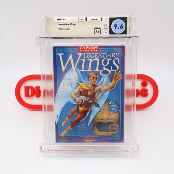 #377b - LEGENDARY WINGS - WATA GRADED 9.6 A+ (NES Nintendo) - THE DISCOUNTGAMES COLLECTION