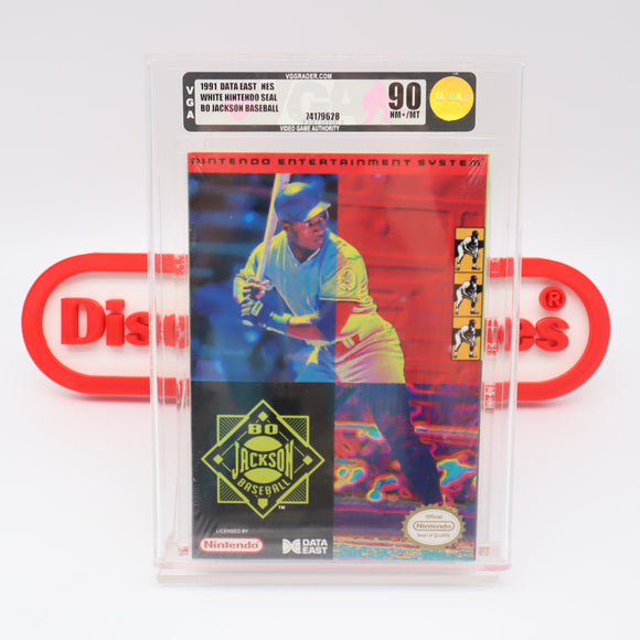 #094 - BO JACKSON BASEBALL - VGA GRADED 90 NM+/MT (NES Nintendo) - THE DISCOUNTGAMES COLLECTION