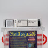 CASTLEQUEST / CASTLE QUEST - WATA GRADED 8.5 A! NEW & Factory Sealed with Authentic H-Seam! (NES Nintendo)