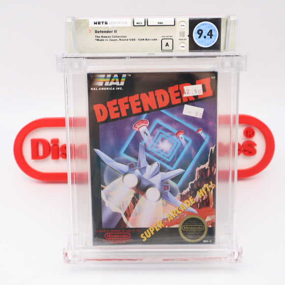 #173 - DEFENDER II - WATA GRADED 9.4 A (NES Nintendo) - THE DISCOUNTGAMES COLLECTION