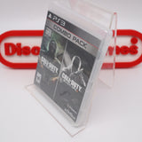 CALL OF DUTY: BLACK OPS I & II COMBO PACK - NEW & Factory Sealed with Authentic Y-Fold Seal! (PS3 PlayStation 3)