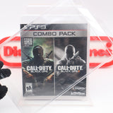 CALL OF DUTY: BLACK OPS I & II COMBO PACK - NEW & Factory Sealed with Authentic Y-Fold Seal! (PS3 PlayStation 3)