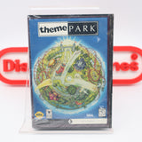 THEME PARK / THEMEPARK - NEW & Factory Sealed with Authentic V-Overlap Seam! (Sega Genesis)