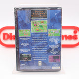 THEME PARK / THEMEPARK - NEW & Factory Sealed with Authentic V-Overlap Seam! (Sega Genesis)