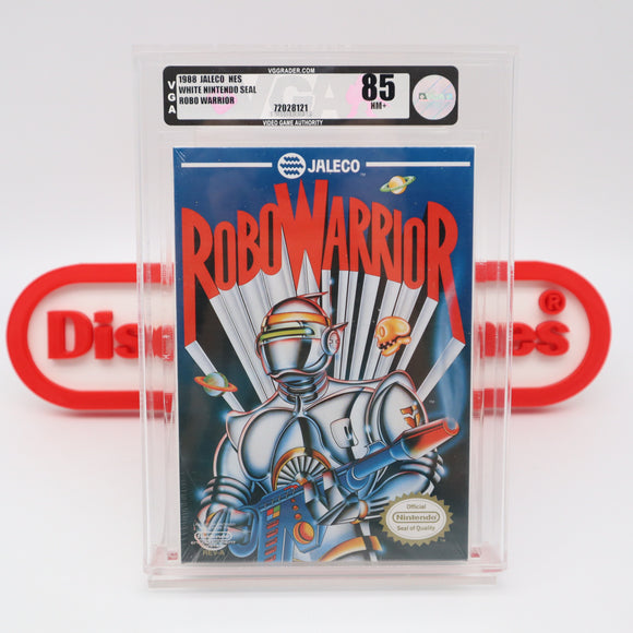 #557 - ROBO WARRIOR - VGA GRADED 85 NM+ (NES Nintendo) - THE DISCOUNTGAMES COLLECTION