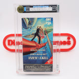 JAMES BOND 007: A VIEW TO A KILL - IGS GRADED 8.5 BOX & 8.5 SEAL! NEW & Factory Sealed with Authentic H-Overlap Seam! (VHS)