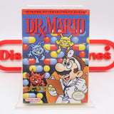 DR. MARIO / DOCTOR MARIO - NEW & Factory Sealed with Authentic H-Seam! (NES Nintendo)