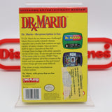 DR. MARIO / DOCTOR MARIO - NEW & Factory Sealed with Authentic H-Seam! (NES Nintendo)